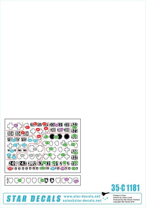 Star Decals 35-C1181 18e division blindée n° 1 1/35 – image 2