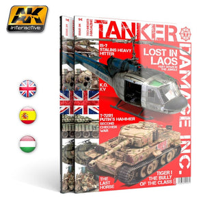 AK Interactive AK4820 TANKER 04 : DAMAGE INC. (Anglais)