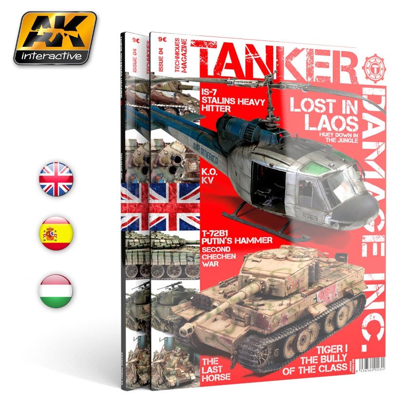 AK Interactive AK4820 TANKER 04 : DAMAGE INC. (Anglais)