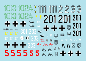 Star Decals 35-869 Chars allemands en Italie 2 1/35 – image 3