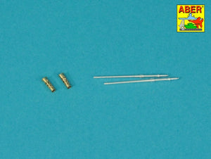 Aber 35L-362 Set of 2 Barrels for US Cal .50 / Zestaw 2 luf do amerykańskiego kalibru .50 Browning M2 HB (Das Werk) 1/35