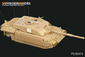 Maquette Voyager PE35374 Char de combat principal britannique Challenger 2 moderne (déserté) pour TAMIYA 35274 1/35 – immagine 10