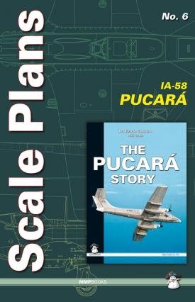 MMP Books 78333 Plans à l'échelle n° 6 IA-58 Pucara FR