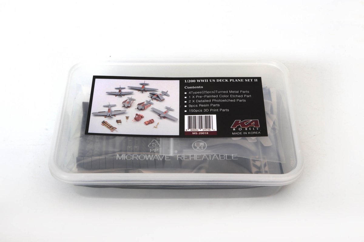 Ensemble d'avions de pont USS Enterprise de la Seconde Guerre mondiale MK1 Design MS-20018 pour CV-6 Enterprise à l'échelle 1/200