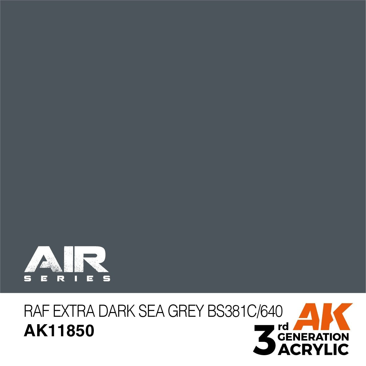 AK Interactive AK11850 RAF EXTRA DARK SEA GRAY BS381C/640 – AIR 17ml