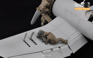 Magic Factory 7507 Coffret d&amp;#39;équipe de service au sol américaine de la Seconde Guerre mondiale, échelle 1/48  – immagine 6
