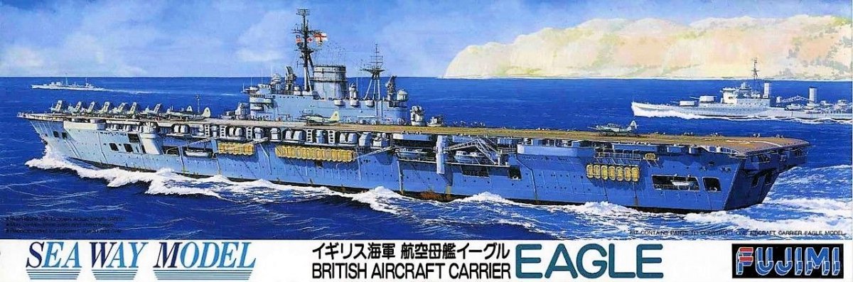 Fujimi 441245 SWM-27 Porte-avions HMS Eagle (1/700)