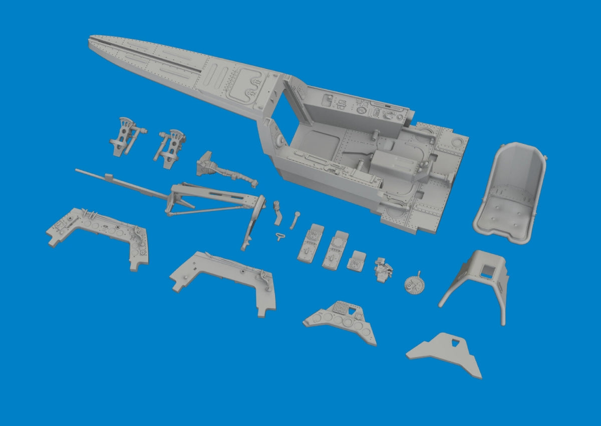 Maquette Eduard 6481104 Fw 190A-4 cockpit (impression Eduard, échelle 1/48) – image 4