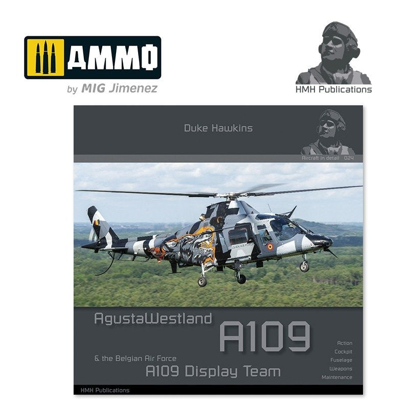 HMH Publications DH-024 Agusta Westland A109 & the Belgian Air Force A109 Display Team ( English version )