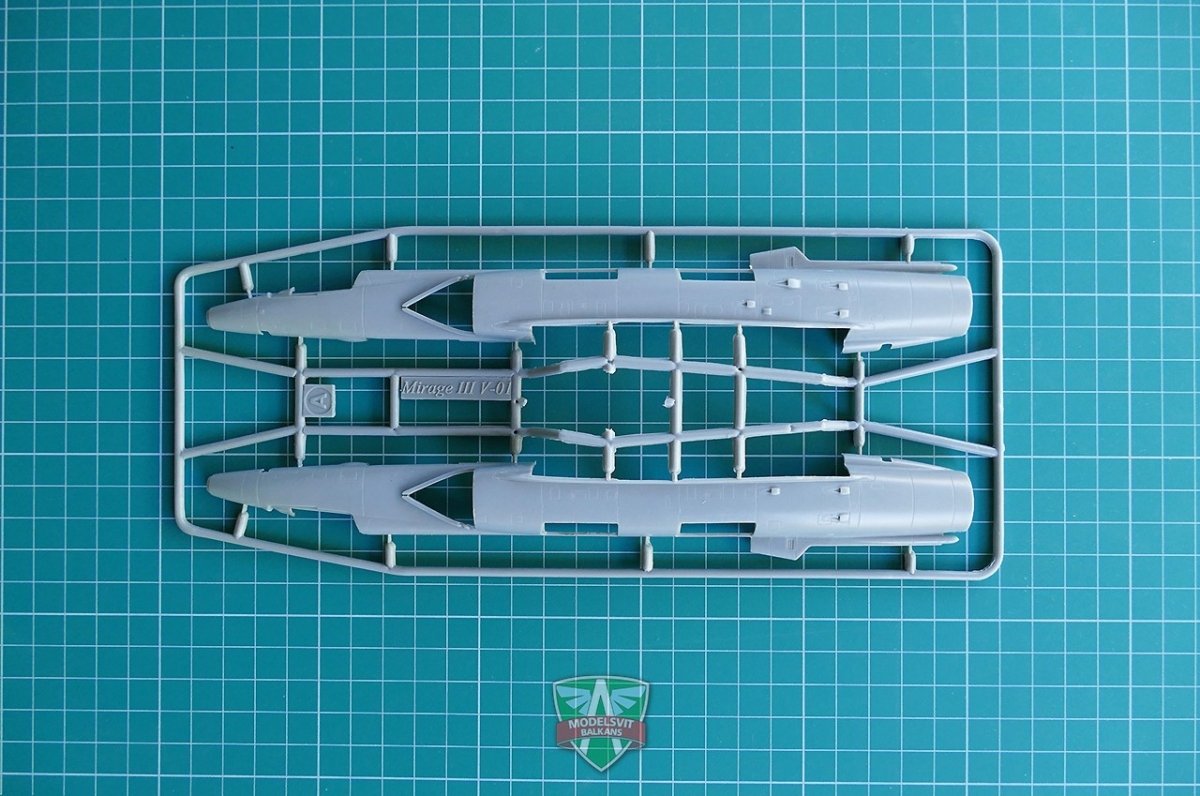 Maquette Modelsvit 72023 Mirage III V-01 VTOL français 1/72 – immagine 5