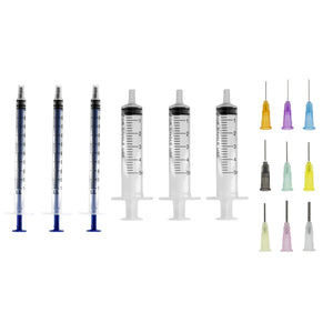 Ensemble de seringues et applicateurs Modelcraft POL1015 (15 pièces)
