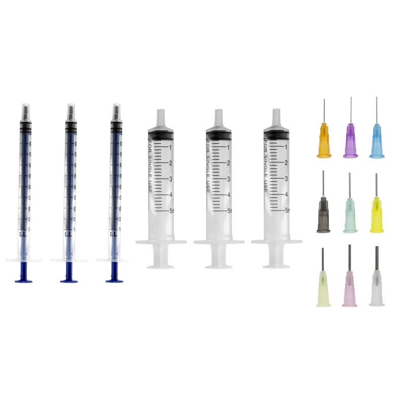 Ensemble de seringues et applicateurs Modelcraft POL1015 (15 pièces)