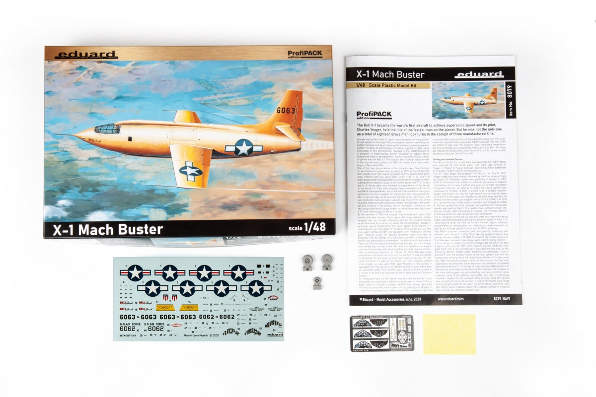 Eduard 8079 X-1 Mach Buster ProfiPack 1/48 – Bild 3