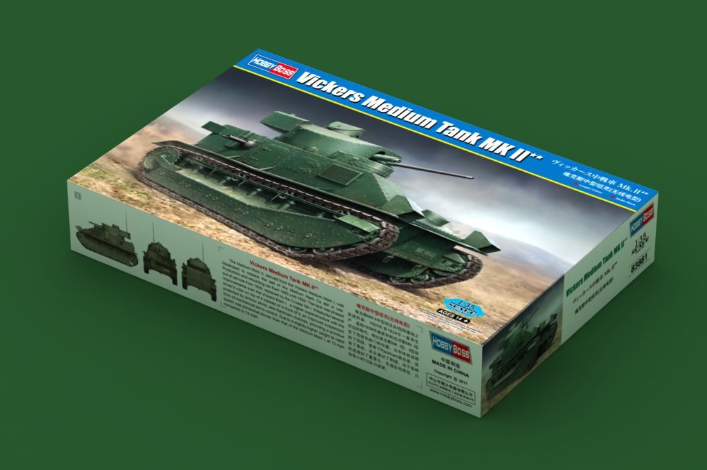 Hobby Boss 83881 Char moyen Vickers MK II** (1/35) – image 2