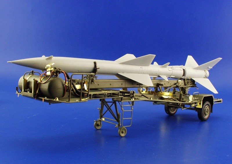 Missile SA-2 avec remorque Eduard 35663, échelle 1/35, Trumpeter – Bild 4