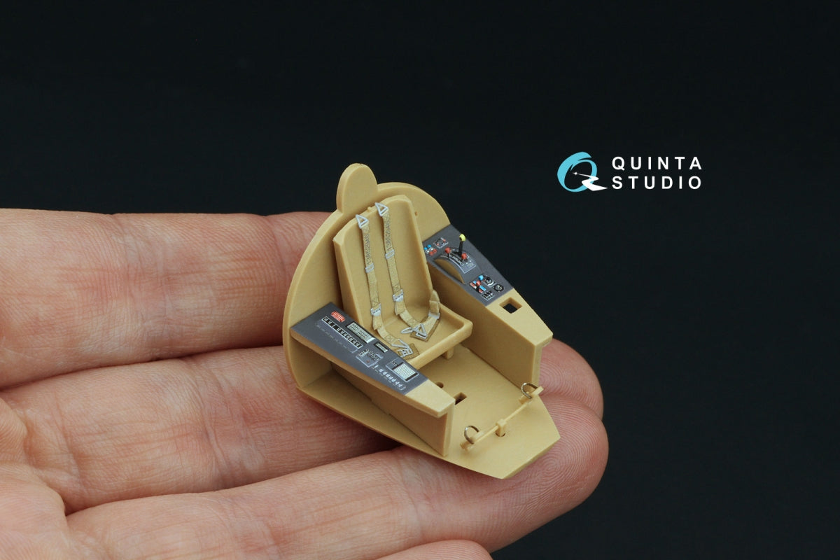 Intérieur coloré imprimé en 3D sur papier décalcomanie Quinta Studio QD48512 FW Triebflugel (loisir amusant) 1/48 – immagine 6