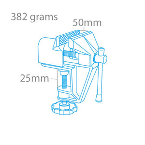 Étau d&amp;#39;établi pour modélisme Modelcraft PVC7006 – immagine 2