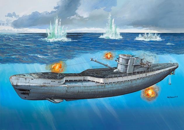 Revell 05133 Sous-marin allemand Type IX C/40
