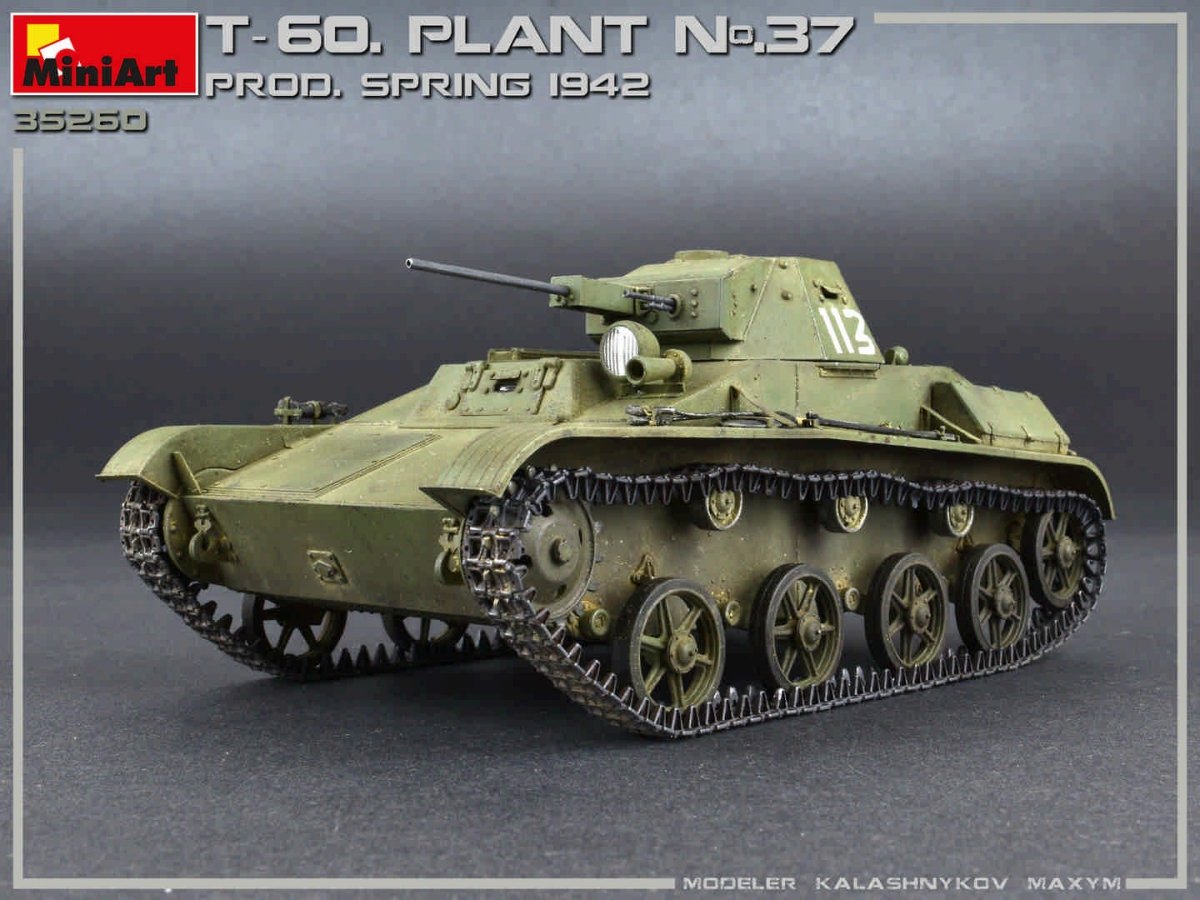 MiniArt 35260 USINE T-60 N.37, SVERDLOVSK PROD. PRINTEMPS 1942. KIT INTÉRIEUR 1/35 – immagine 6