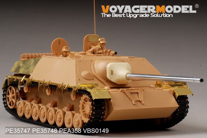 Ailes de Jagdpanzer IV allemand de la Seconde Guerre mondiale, modèle Voyager PE35748 (pour TAMIYA 35340), échelle 1/35 – Bild 3