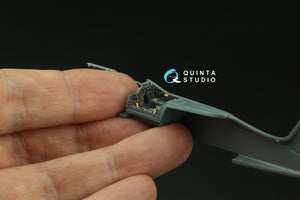 Intérieur imprimé en 3D et coloré sur papier décalcomanie Quinta Studio QD72044 Fw 190A-5 (Eduard) 1/72 – image 2