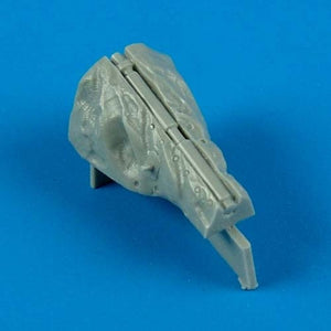Système de fermeture coulissante du cockpit Quickboost QB48490 pour A-1 Skyraider Tamiya 1/48