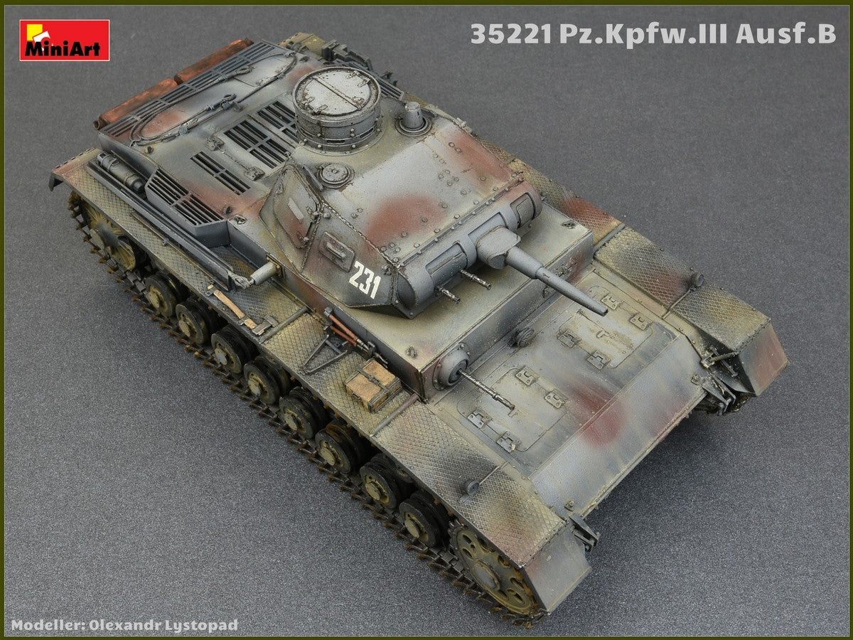 MiniArt 35221 Pz.Kpfw.III Ausf.B avec équipage 1/35 – image 6