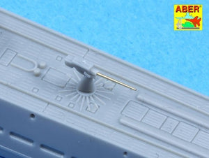 Aber 350L-70 Ensemble de canons et de périscopes pour char type IX 1/350 – image 4