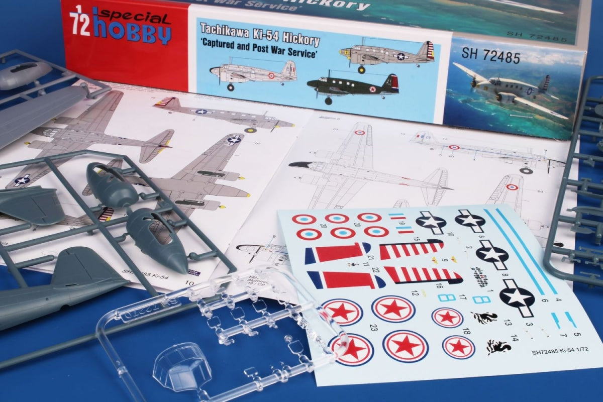 Special Hobby 72485 Tachikawa Ki-54 Hickory « Capturé et en service après-guerre » 1/72 – imagen 9