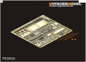 Maquette Voyager PE35530 Voiture blindée de reconnaissance chenillée allemande Sd.Kfz.254 de la Seconde Guerre mondiale POUR HOBBY BOSS 82491 1/35