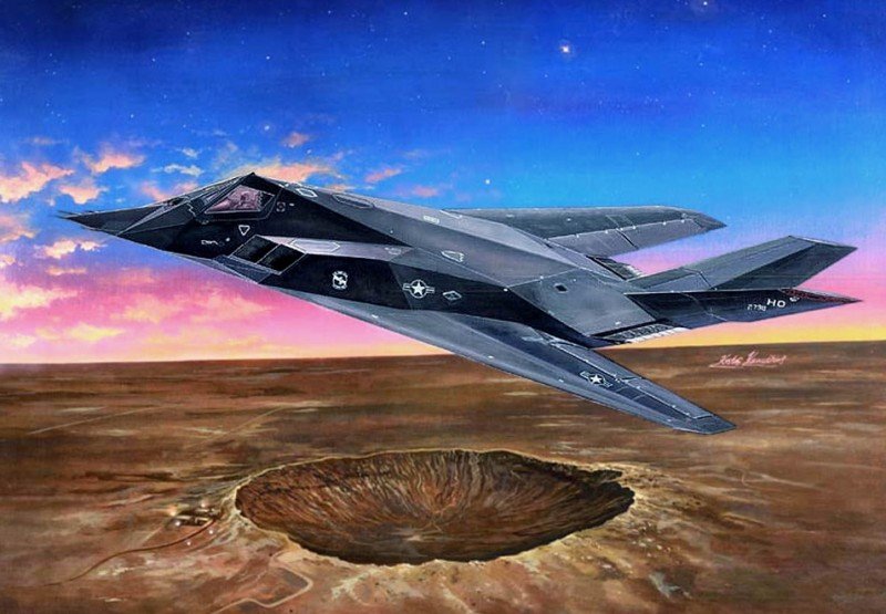 Trumpeter 03219 F-117A Nighthawk 1/32