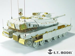 Ensemble de chaînes ET Model EA35-131 pour char de combat principal israélien Merkava Mk.4/4 LIC (échelle 1/35) - Compatible Meng – immagine 2