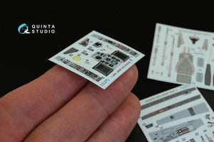 Intérieur imprimé en 3D et coloré sur papier décalcomanie Quinta Studio QD32022 MiG-29SMT (pour maquette Trumpeter) 1/32 – image 4