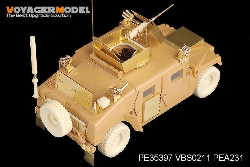 Voyager Modèle PE35397 Humvee M1114 moderne de l&amp;#39;USMC avec CIP/décharge de fumée pour Bronco 35080 1/35 – image 19