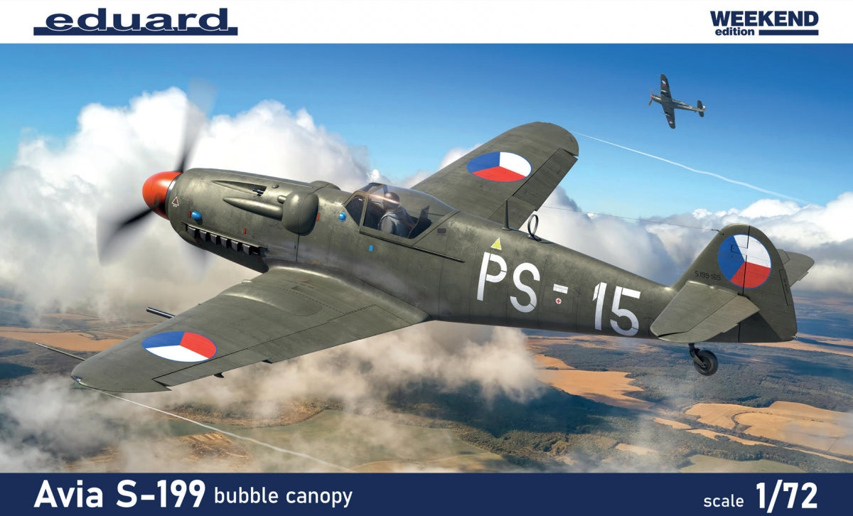 Eduard 7471 Avia S-199 verrière bulle 1/72