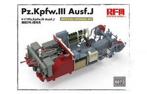 Rye Field Modèle 5072 Pz.Kpfw.III Ausf.J INTÉRIEUR COMPLET 1/35 – image 3