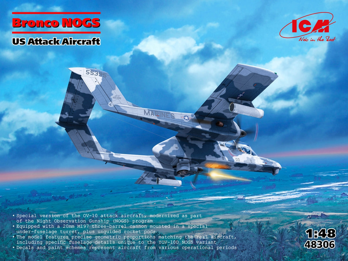 ICM 48306 Bronco NOGS Avion d'attaque américain 1/48