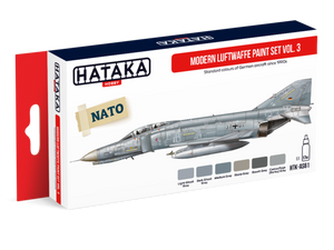 Hataka Hobby HTK-AS61 Ensemble de pantalons de la Luftwaffe moderne v.3 (6x17ml)