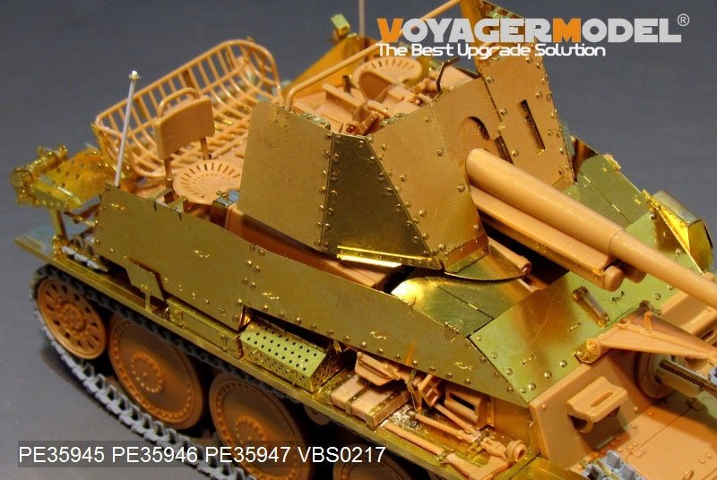 Maquette Voyager PE35945 Chasseur de chars allemand Marder III (Sd.Kfz.139) de la Seconde Guerre mondiale, à base de la maquette TAMIYA 35248 au 1/35 – Bild 13