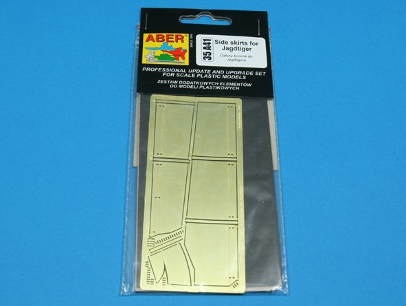 Aber 35A041 Jupes latérales pour Jagdtiger (1/35) – image 3