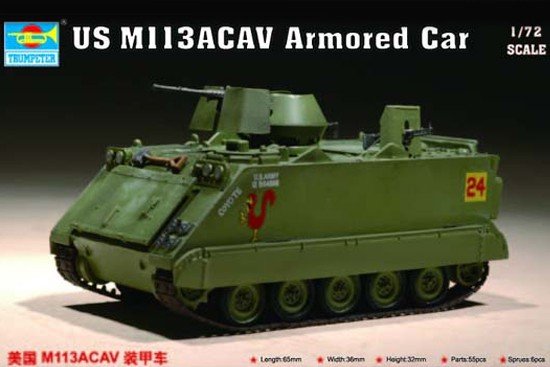 Trumpeter 07237 US M 113ACAV Voiture blindée (1/72)