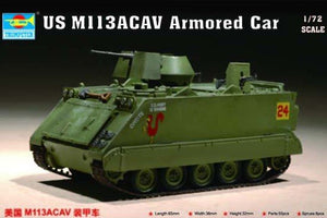 Trumpeter 07237 US M 113ACAV Voiture blindée (1/72)