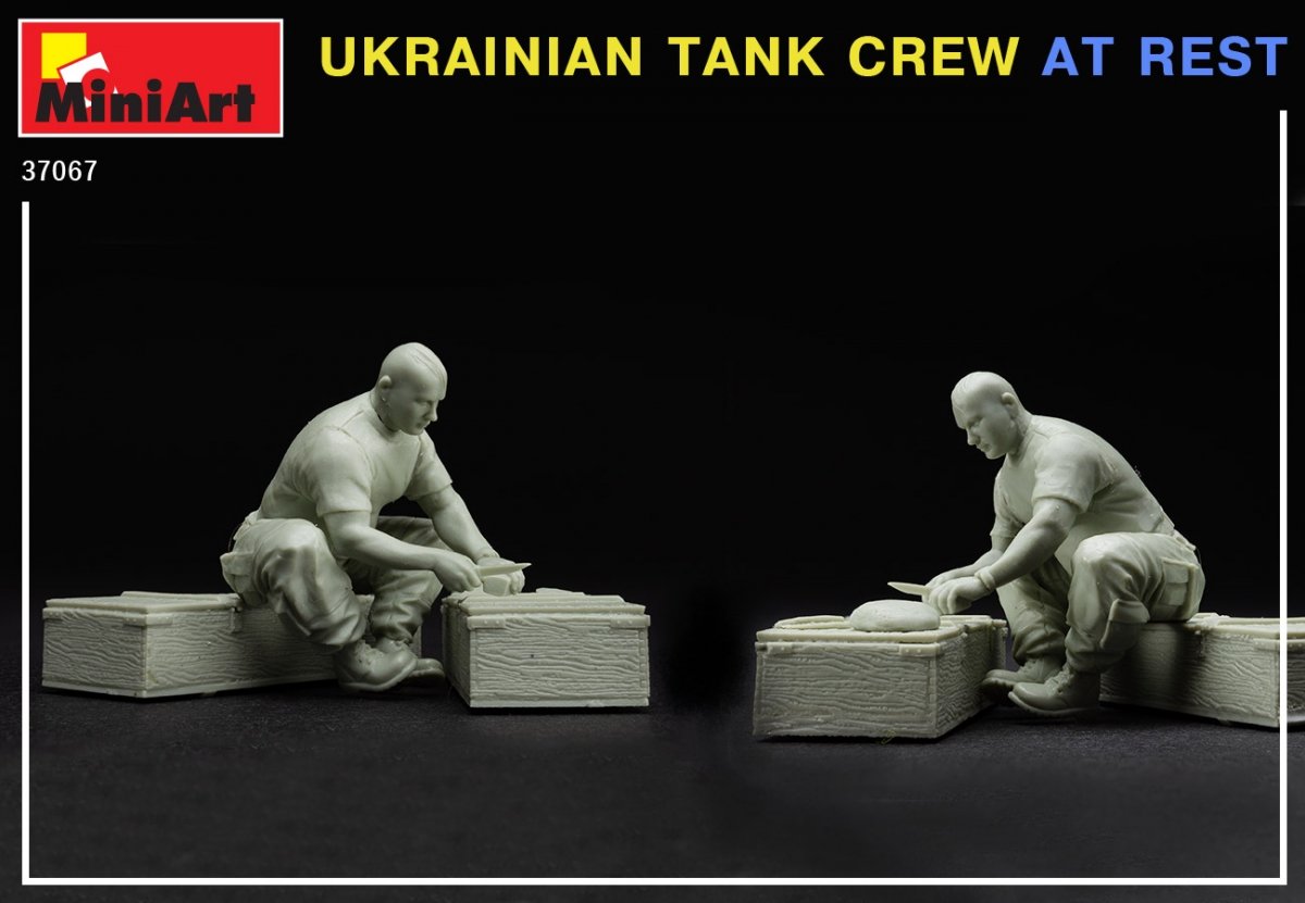 MiniArt 37067 ÉQUIPAGE DE CHAR UKRAINIEN AU REPOS 1/35 – Bild 5