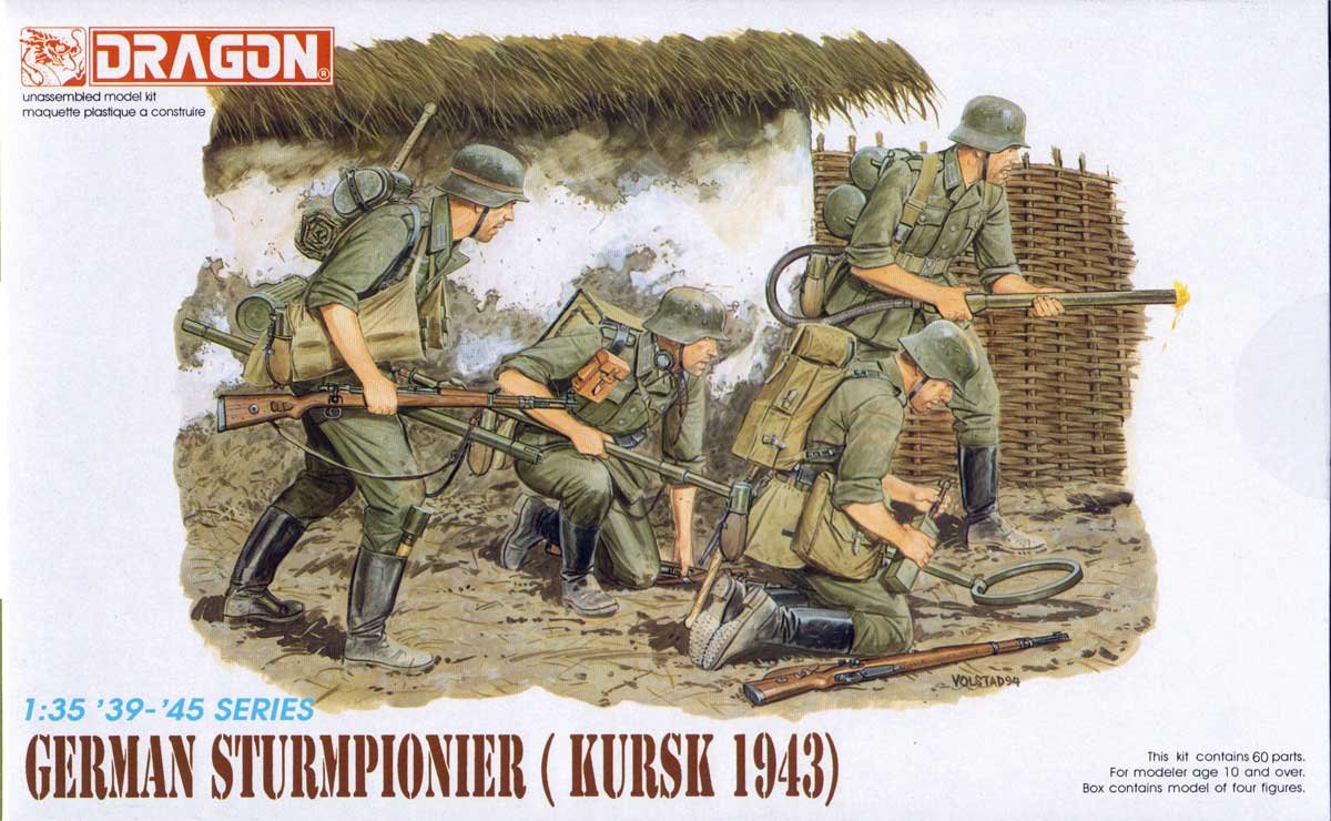 Dragon 6024 Sturmpionier allemand (Koursk '43) (1/35)