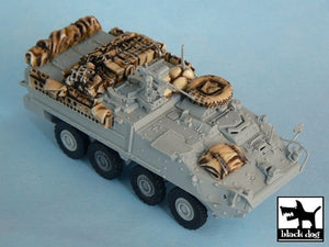 Black Dog T72002 M1126 STRYKER Guerre d&amp;#39;Irak pour Trumpeter 07255 1/72 – immagine 4