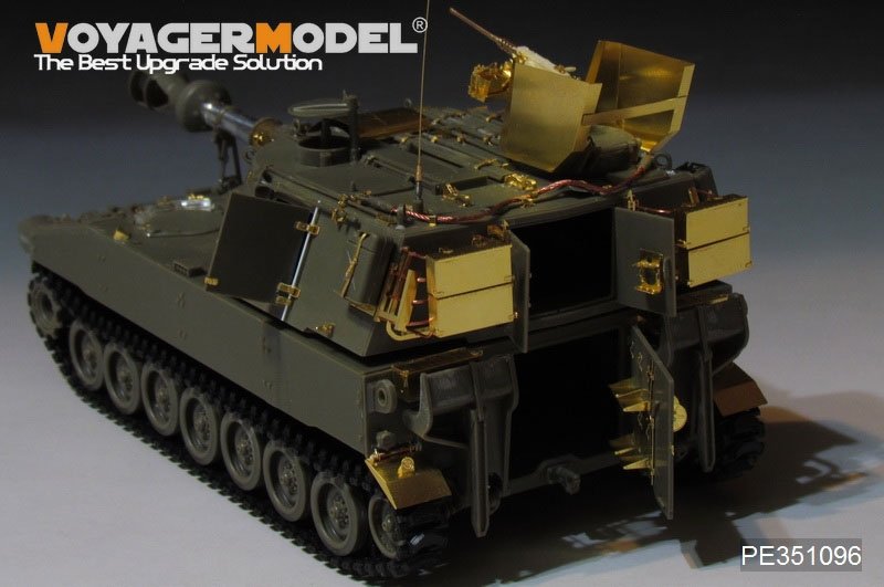 Maquette Voyager PE351096 Obusier automoteur moderne de l&amp;#39;armée américaine M109 155 mm L23 (pour AFV35329) 1/35 – immagine 3