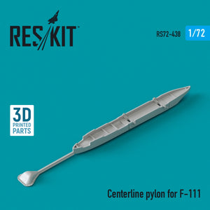 RESKIT RS72-0438 Pylône central pour F-111 (imprimé en 3D) 1/72