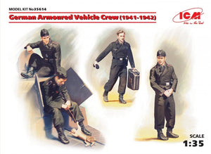 ICM 35614 Équipage de véhicule blindé allemand (1941-1942) 1/35