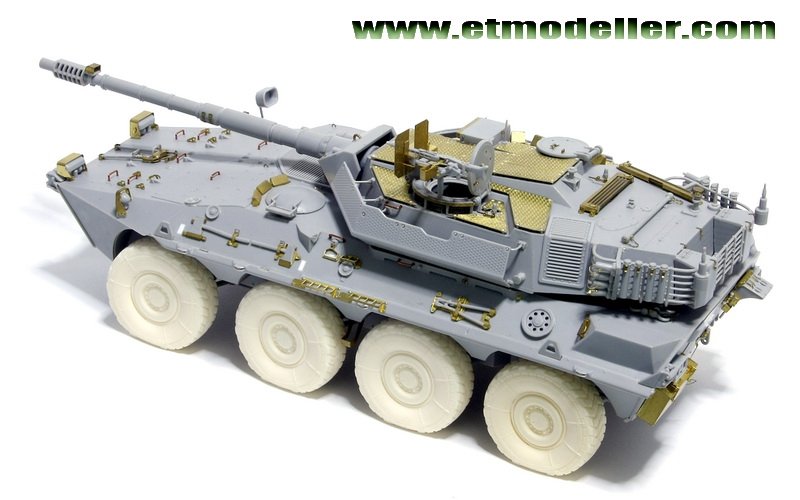 ET Model E35-006 Chasseur de chars italien moderne B1 Centauro (Pour TRUMPETER 00386) (1/35) – image 4