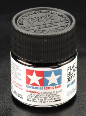 Peinture acrylique Tamiya XF1 Noir mat (81701) 10 ml – Bild 3